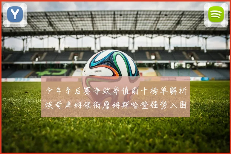 今年季后赛净效率值前十榜单解析埃奇库姆领衔詹姆斯哈登强势入围